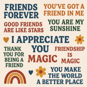 Featured image for 101 Short Uplifting Friendship Messages to Brighten Any Day 2026