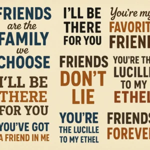 Featured image for 27 Pop Culture Friendship Sayings That Define Us 2026